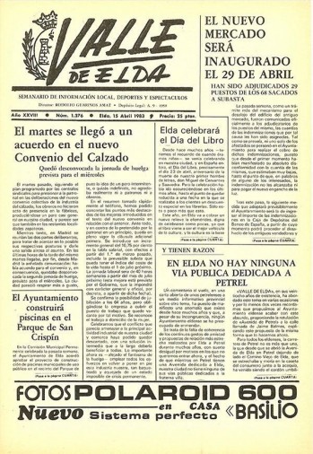 N&uacute;mero 1.376 - 15 de abril de 1983