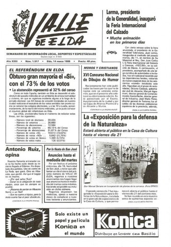 N&uacute;mero 1.517 - 14 de marzo de 1986