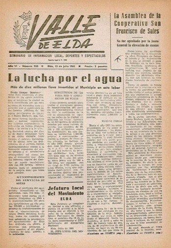 N&uacute;mero 0255 - 15 de julio de 1961