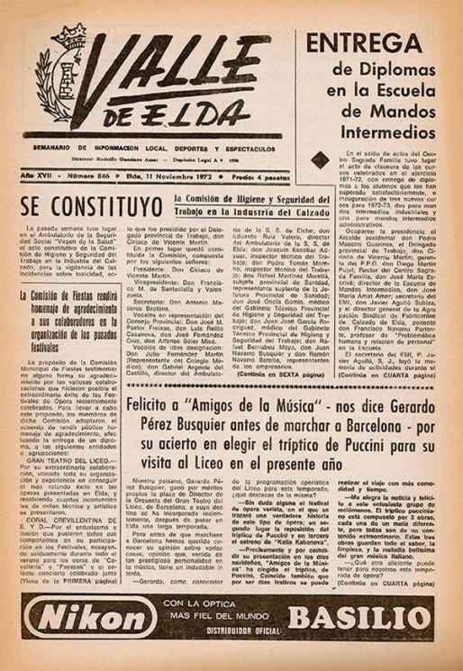 N&uacute;mero 0846<span>11 de noviembre de 1972</span>