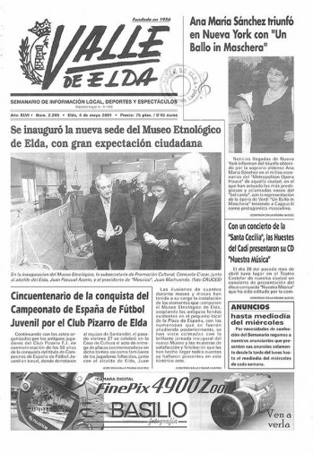 N&uacute;mero 2.245 - 4 de mayo de 2001