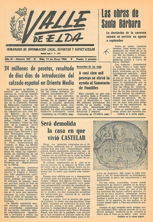 N&uacute;mero 0507<span>14 de mayo de 1966</span>