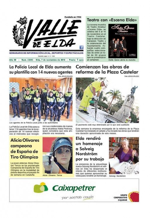 N&uacute;mero 2.835<span>7 de noviembre de 2014</span>