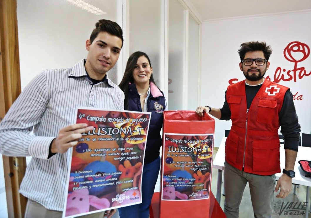 Juventudes Socialistas organiza su cuarta campaña de recogida de juguetes Juventudes Socialistas organiza su cuarta campaña de recogida de juguetes