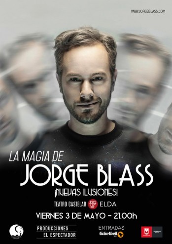 El ilusionista Jorge Blass llevar&aacute; su magia al Teatro Castelar
