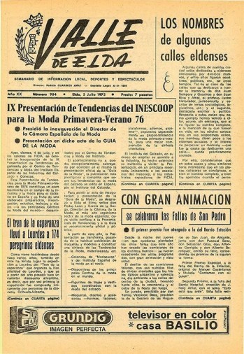 N&uacute;mero 0984 - 5 de julio de 1975