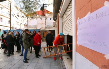 La Polic&iacute;a Local cierra &ldquo;La casa de Pap&aacute; Noel&rdquo; por motivos de seguridad