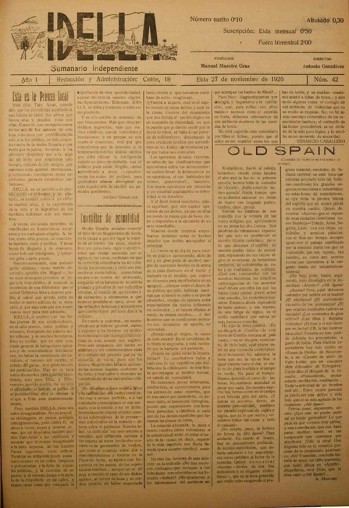 Idella n&ordm; 042 - A&ntilde;o 1926
