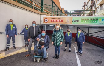 El aparcamiento del Mercado de la Frontera estar&aacute; abierto las 24 horas con cinco empleados de AMFI