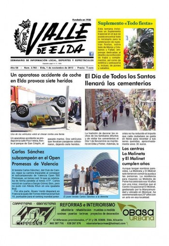 N&uacute;mero 2.792 - 1 de noviembre de 2013