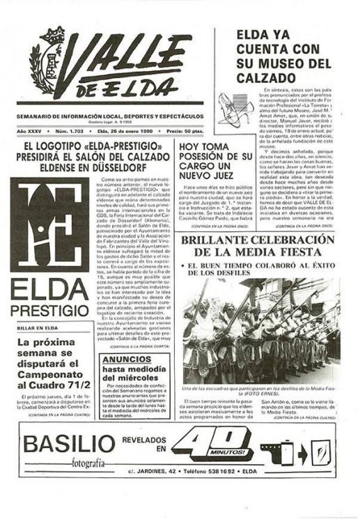N&uacute;mero 1.703<span>26 de enero de 1990</span>