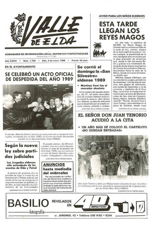 N&uacute;mero 1.700<span>5 de enero de 1990</span>