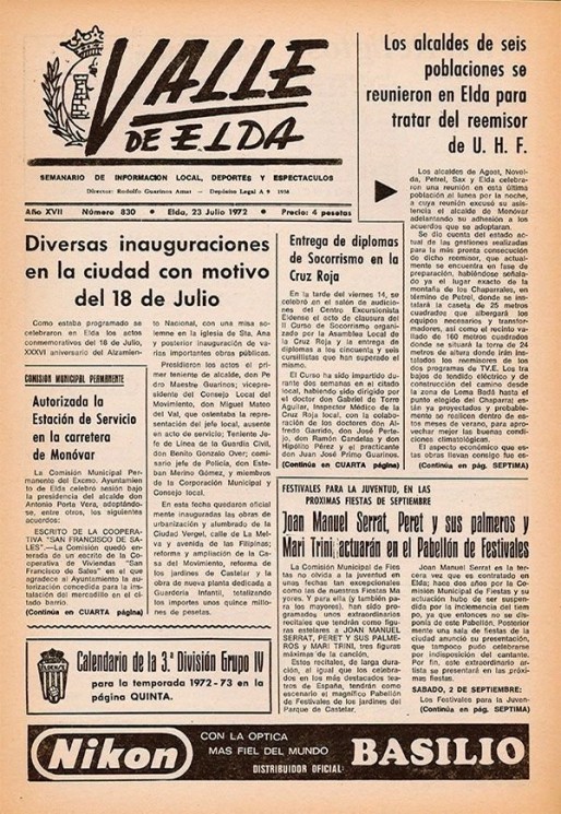 N&uacute;mero 0830<span>23 de julio de 1972</span>