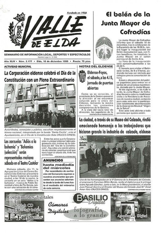 N&uacute;mero 2.177<span>10 de diciembre de 1999</span>