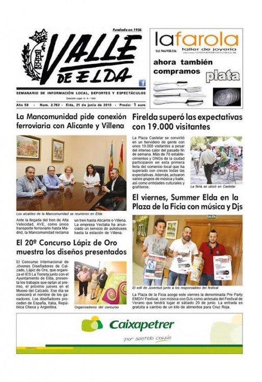 N&uacute;mero 2.782<span>21 de junio de 2013</span>