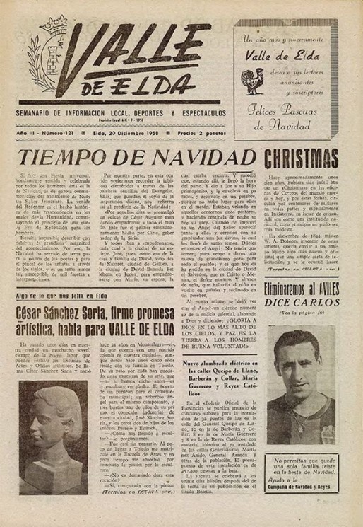 N&uacute;mero 0121<span>20 de diciembre de 1958</span>