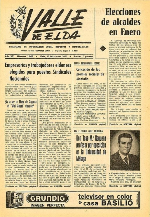 N&uacute;mero 1.007<span>13 de diciembre de 1975</span>