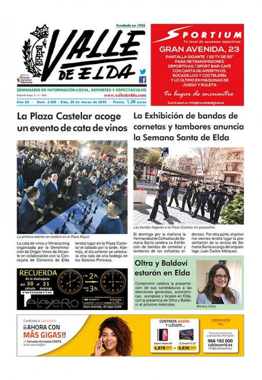 N&uacute;mero 3.025<span>29 de marzo de 2019</span>