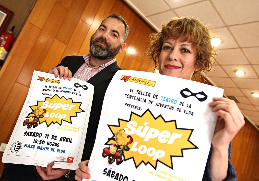 Los superhéroes llegan a la Plaza Mayor de Elda Los superhéroes llegan a la Plaza Mayor de Elda