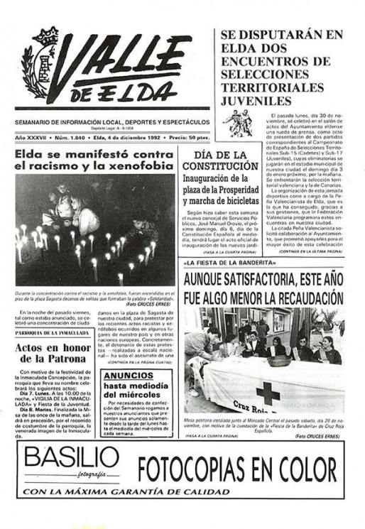 N&uacute;mero 1.840<span>4 de diciembre de 1992</span>
