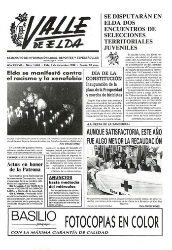 N&uacute;mero 1.840 - 4 de diciembre de 1992