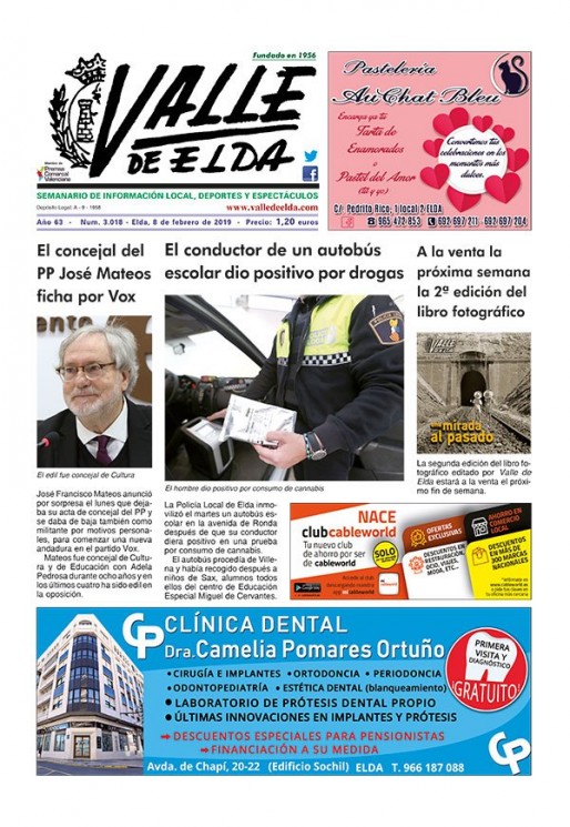 N&uacute;mero 3.018<span>8 de febrero de 2019</span>