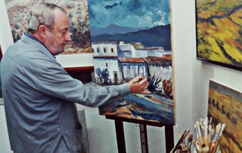 Fallece el pintor eldense Miguel &Aacute;ngel Esteve a los 75 a&ntilde;os de edad