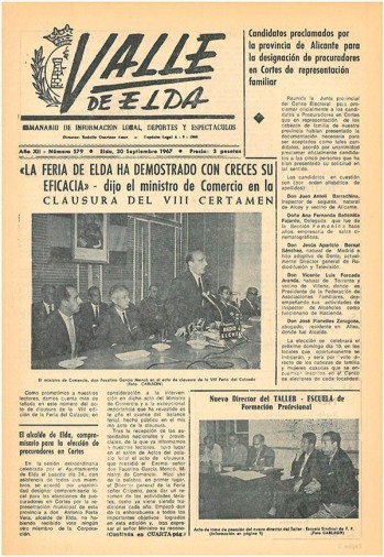 N&uacute;mero 0579 - 30 de septiembre de 1967