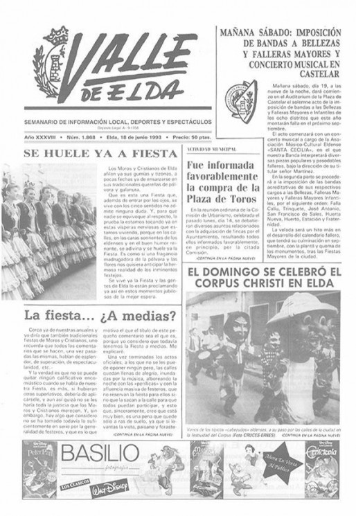 N&uacute;mero 1.868<span>18 de junio de 1993</span>
