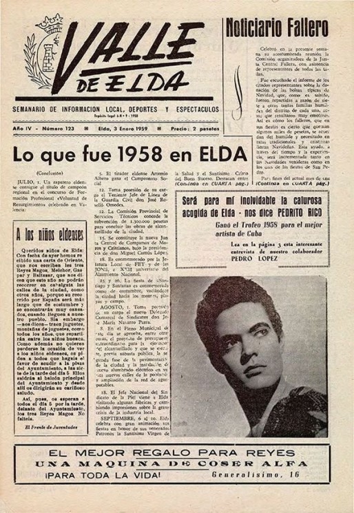 N&uacute;mero 0123<span>3 de enero de 1959</span>